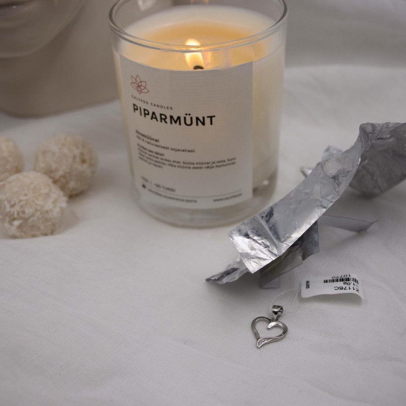 Jewelry candle, Peppermint