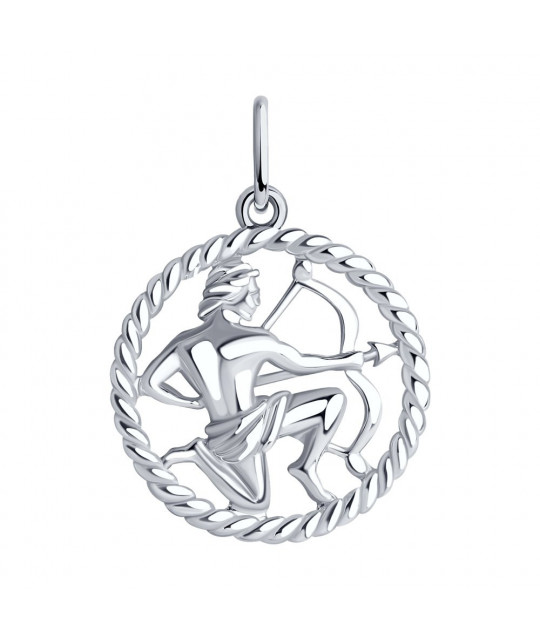 silver pendant SOKOLOV, Zodiac sign: Sagittarius