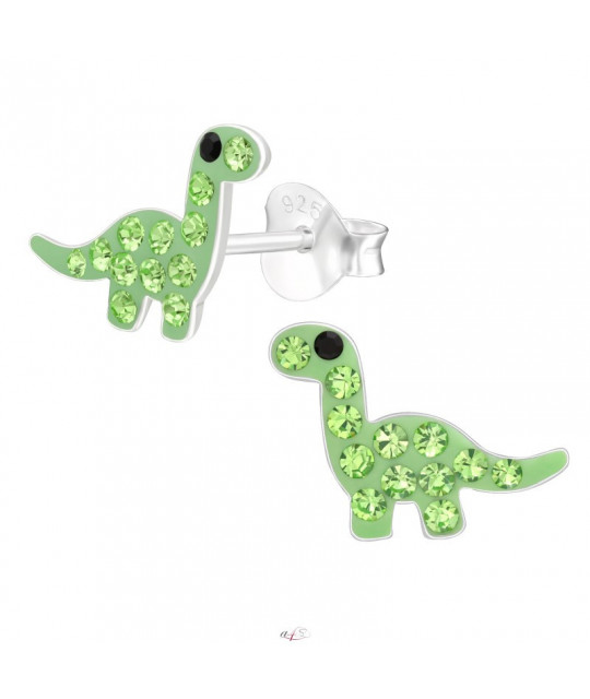 Hõbedast kõrvarõngad, Roheline Diplodocus dinosaurus