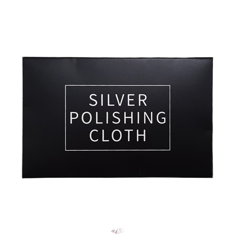Microfiber cleaning cloth for silver jewellery