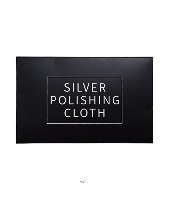 Microfiber cleaning cloth for silver jewellery
