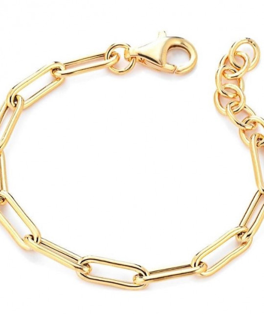 Gold-plated silver bracelet Marcello Pane